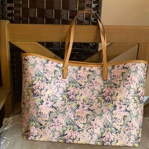 Tory Burch Large Tote Flower Field Used